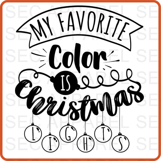 Christmas Iron On Decals Patches transfers vinyl  for shirts, clothing | SEC Apparel | My Favorite Color