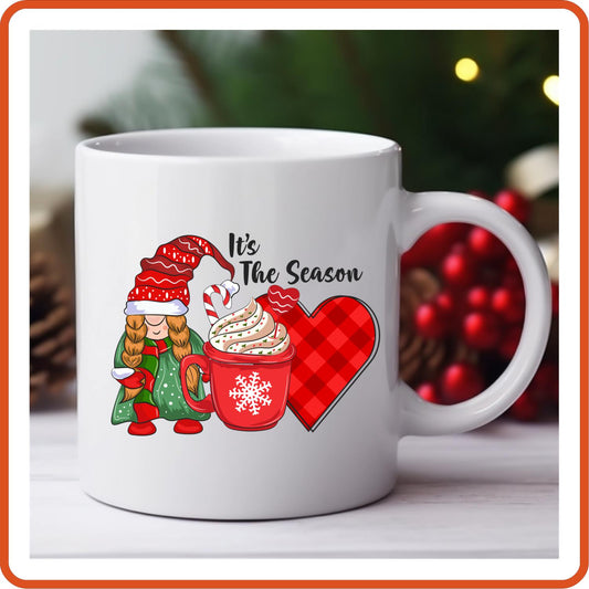 Christmas Mugs -11oz Coffee Mug | Holiday Gift | SEC Apparel | It's the Season