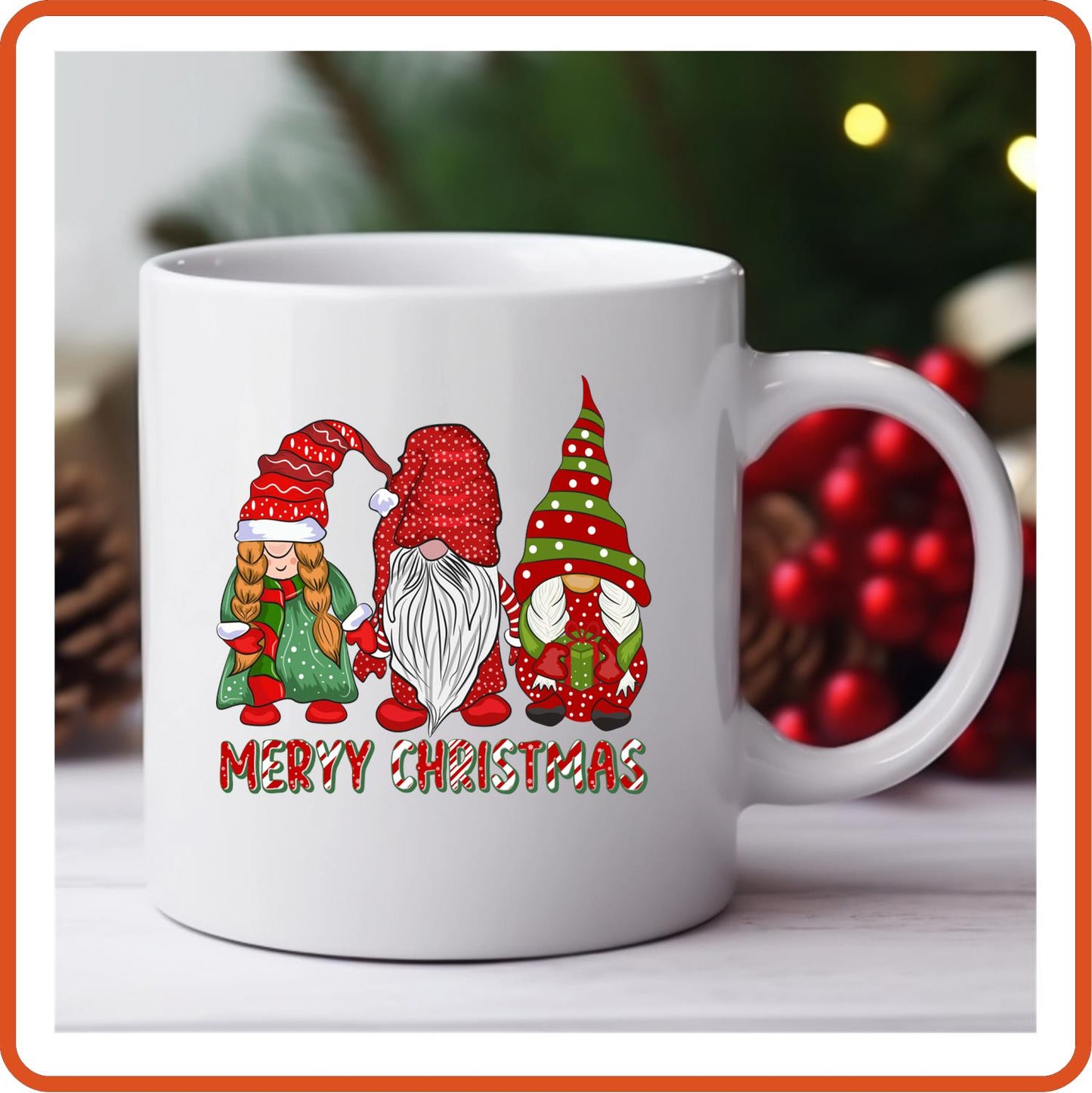 Christmas Mugs -11oz Coffee Mug | Holiday Gift | SEC Apparel | Merry Christmas