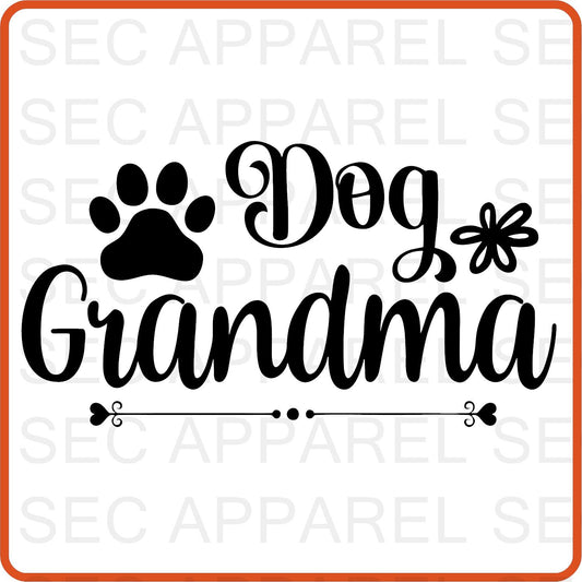 Dog Iron On Decals Patches transfers vinyl  for shirts, clothing | Pets Lover | Dog Grandma