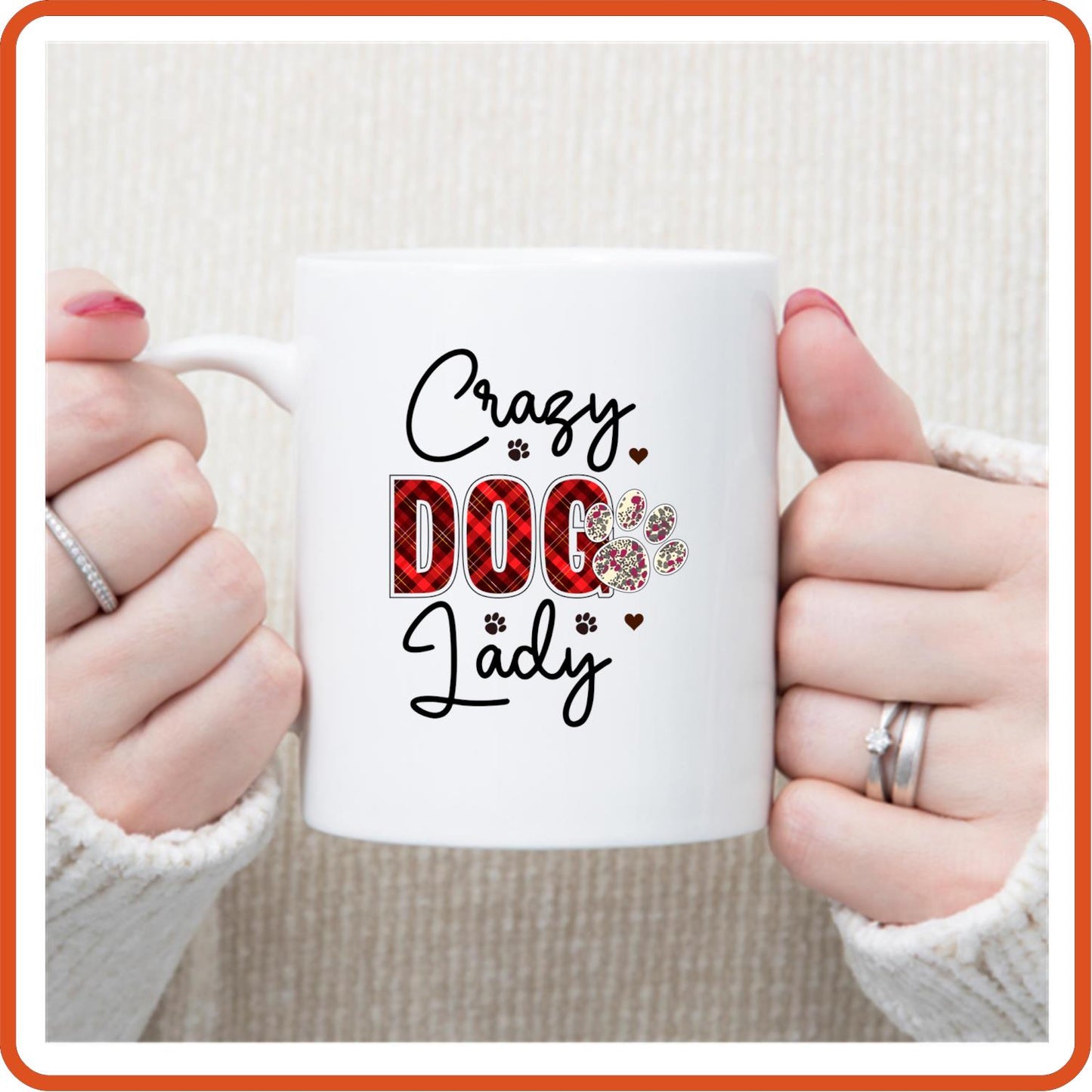 Dog Mugs -11oz Coffee Mug | Pets Lover Mugs | Crazy Dog Lady