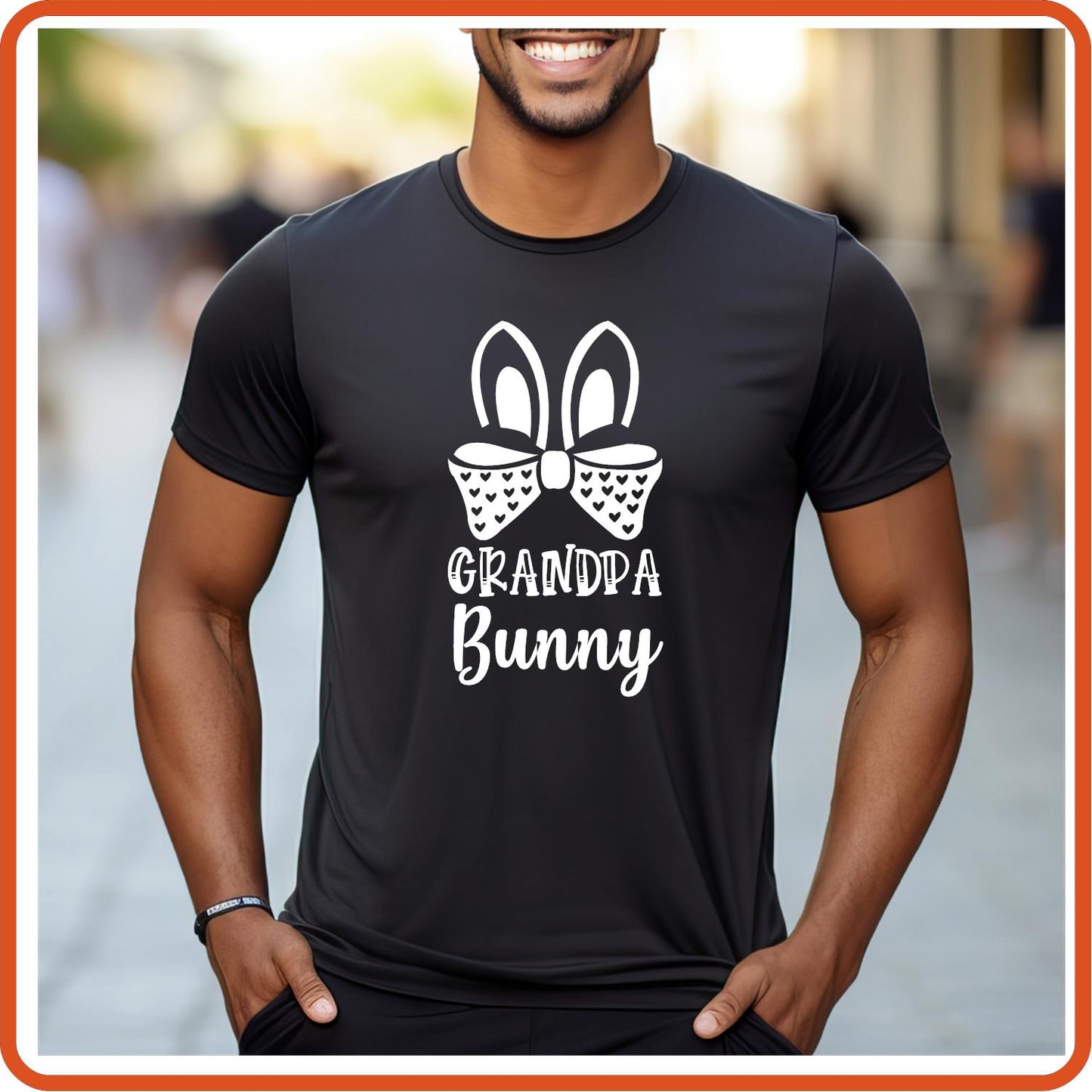 Easter Graphic T-shirts | Easter Shirts | SEC Apparel | Bunny Family| Grandpa