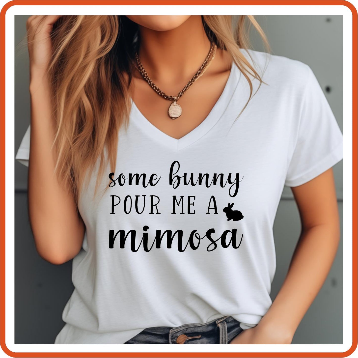 Easter Graphic T-shirts | Easter Shirts | SEC Apparel | Some Bunny Pour me a mimosa