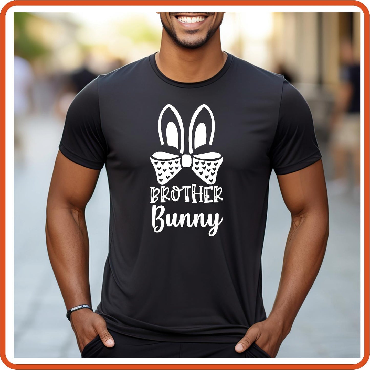 Easter Graphic T-shirts | Easter Shirts | SEC Apparel | Bunny Family| Brother