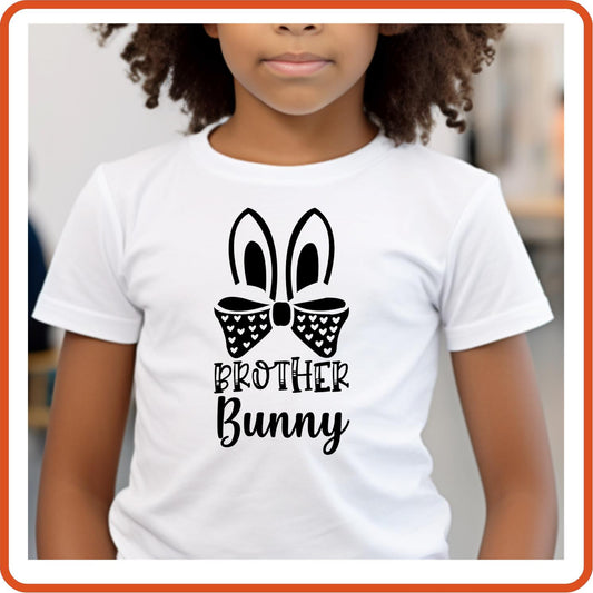 Easter Graphic T-shirts | Easter Shirts | SEC Apparel | Bunny Family| Brother