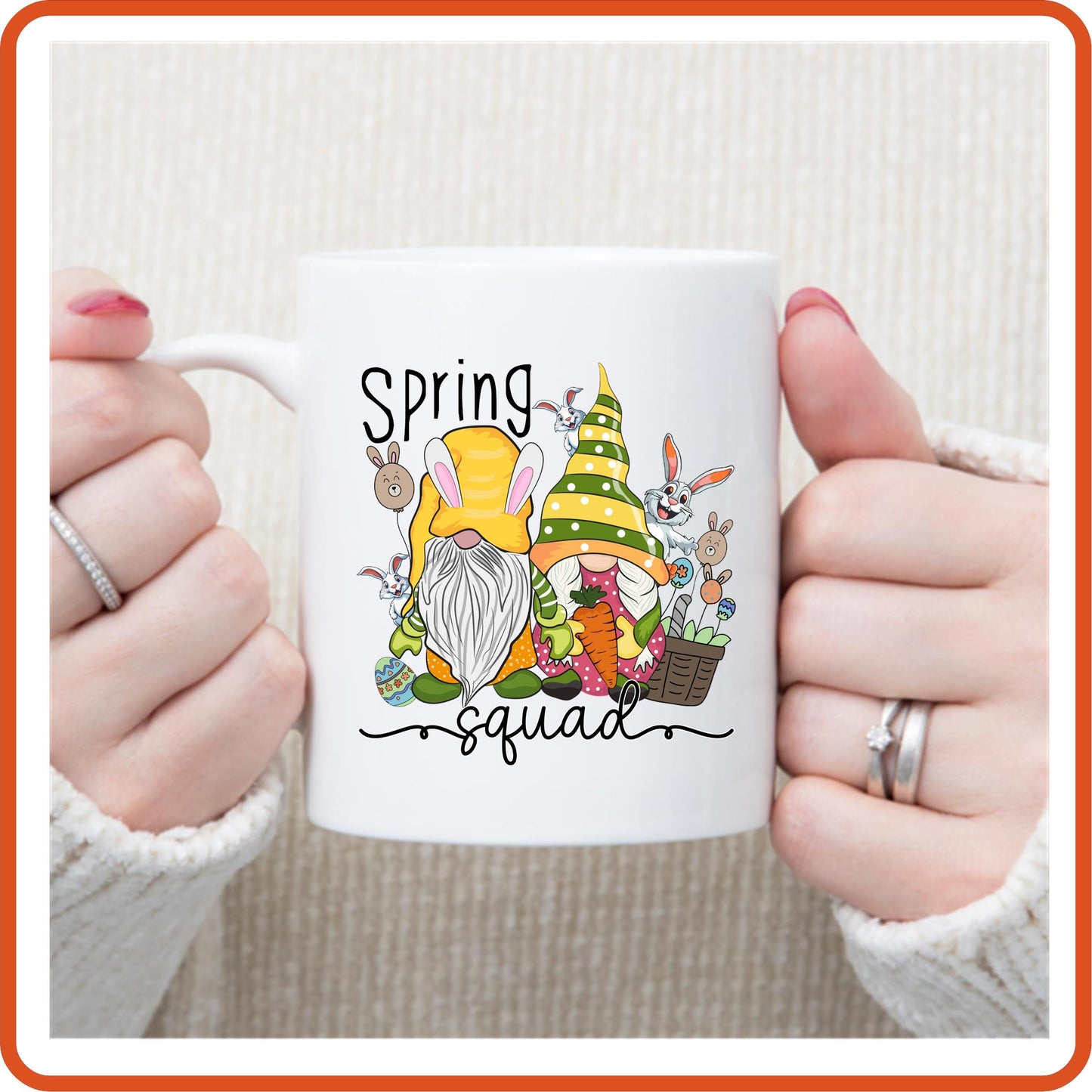 Easter Mugs -11oz Coffee Mug |  Gift | SEC Apparel | Spring Squad