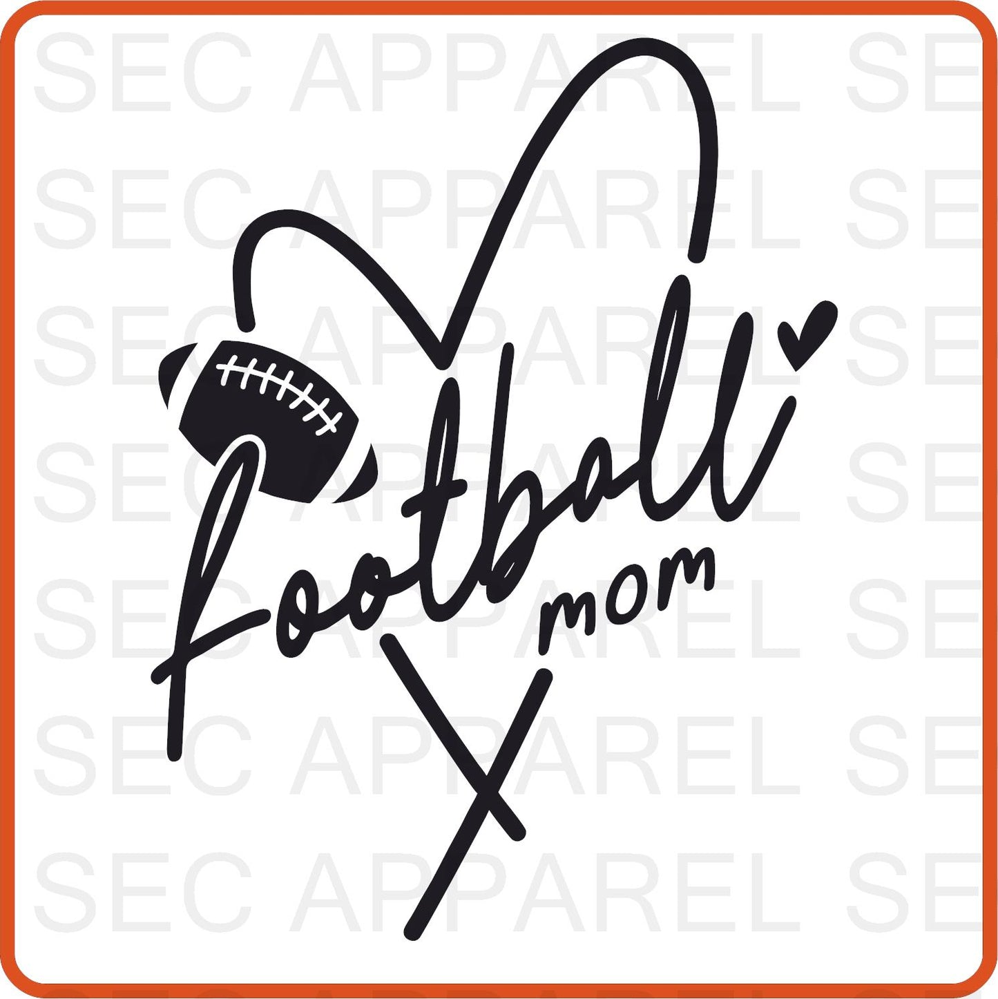 Football Iron On Decals Patches transfers vinyl  for shirts, clothing | Sport Fan | Mom