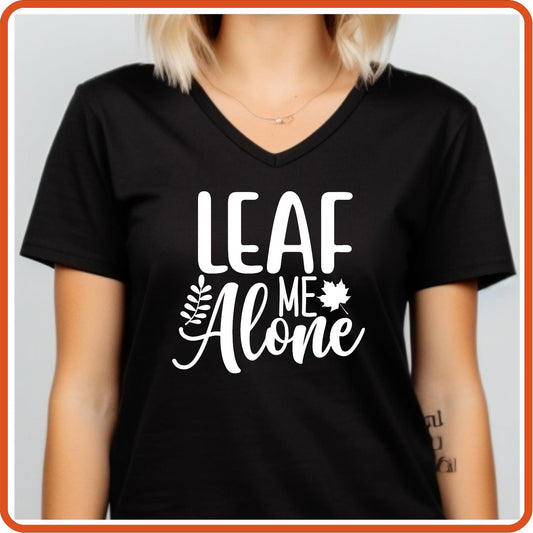 Leaf Me Alone | Fall Shirts | T-Shirts by SEC Apparel