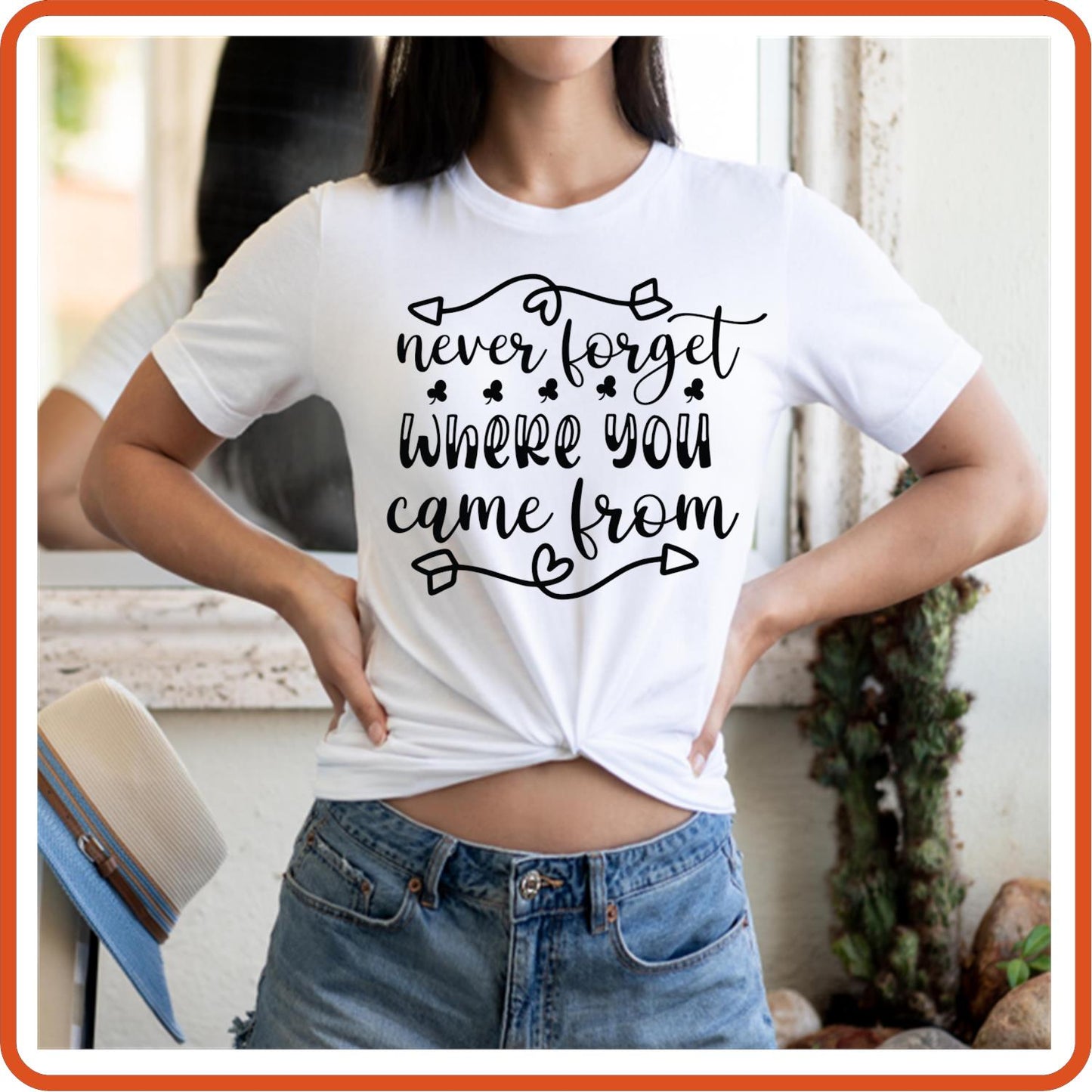 Never Forget Where You Came From | Family Shirts | T-Shirts by SEC Apparel