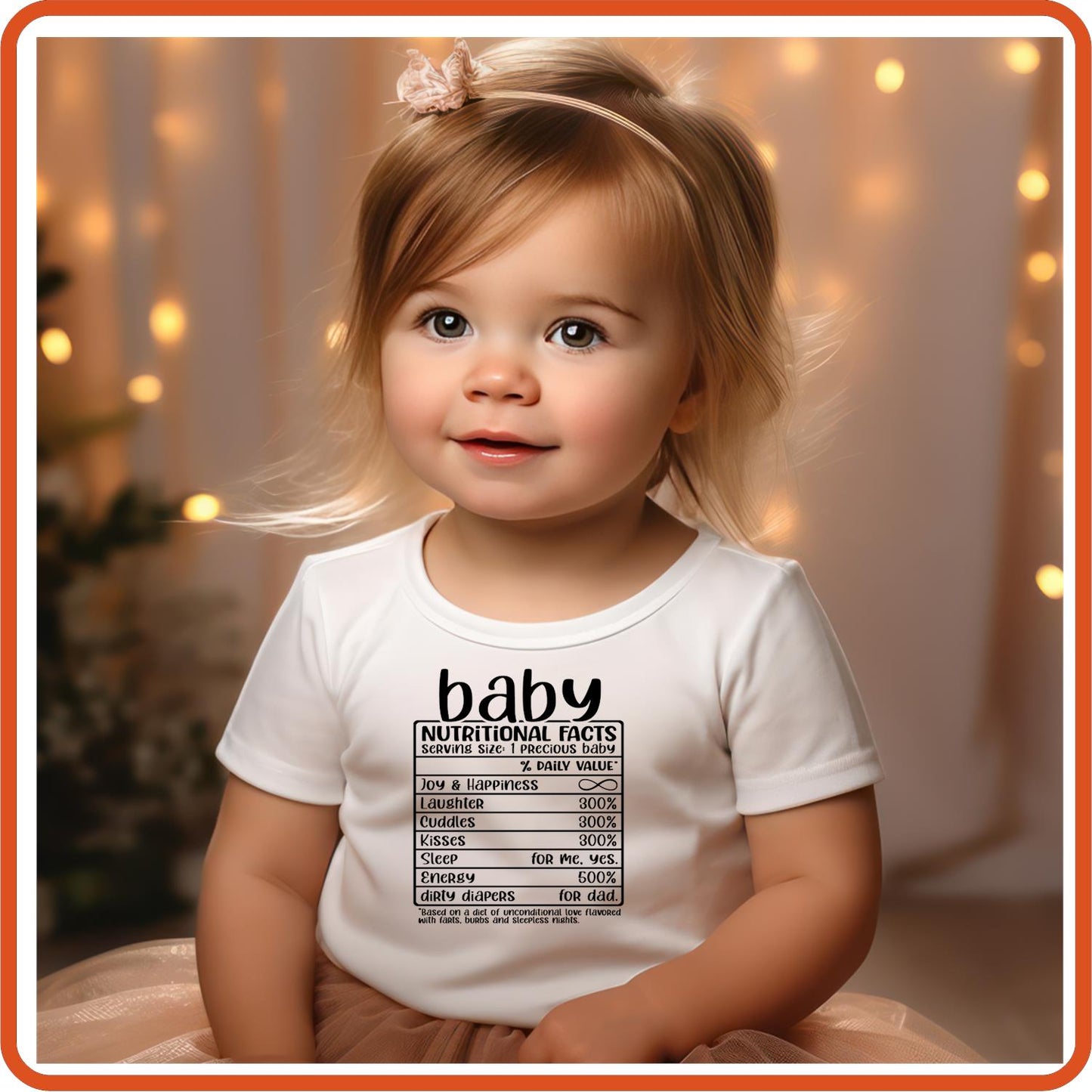 Baby Nutritional Facts | Family Shirts | T-Shirts by SEC Apparel