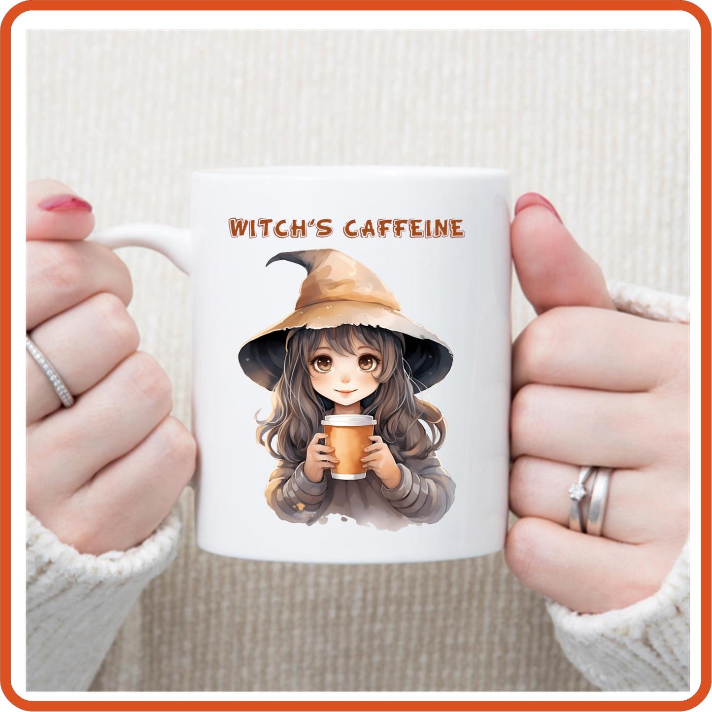 Halloween Mugs -11oz Coffee Mug | SEC Apparel | Witch's Caffeine