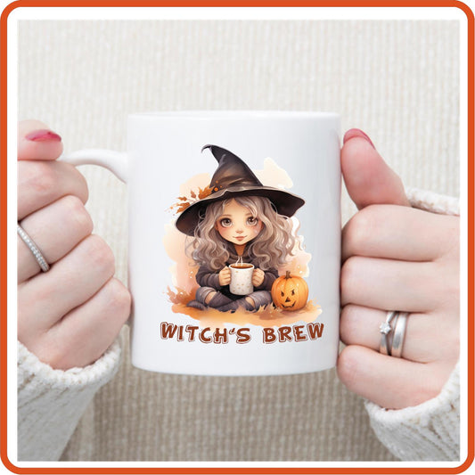 Halloween Mugs -11oz Coffee Mug | SEC Apparel | Witch's Brew