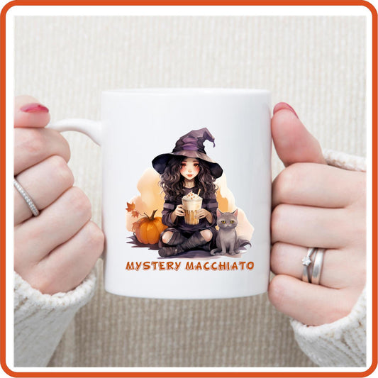 Halloween Mugs -11oz Coffee Mug | SEC Apparel | Mystery Macchiato