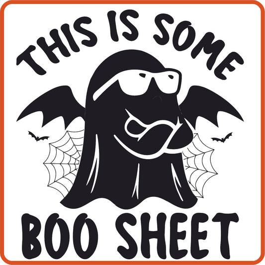 Halloween Iron On Decals Patches by SEC Apparel | This Is Some Boo Shit