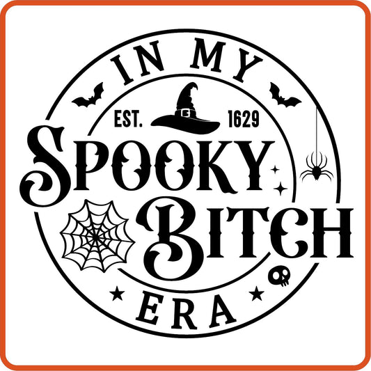 Halloween Iron On Decals Patches by SEC Apparel | In My Spooky Bitch Era