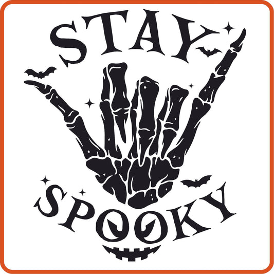 Halloween Iron On Decals Patches by SEC Apparel | Stay Spooky