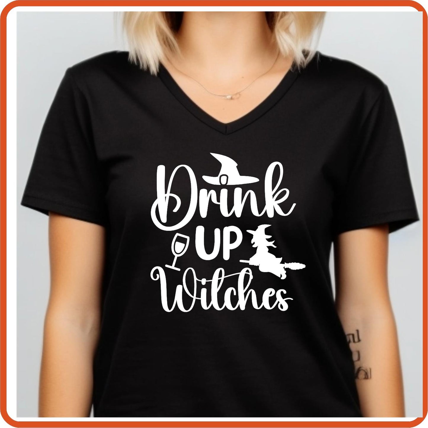 Halloween Graphic T-shirts | Halloween Shirt | SEC Apparel | Drink Up Witches