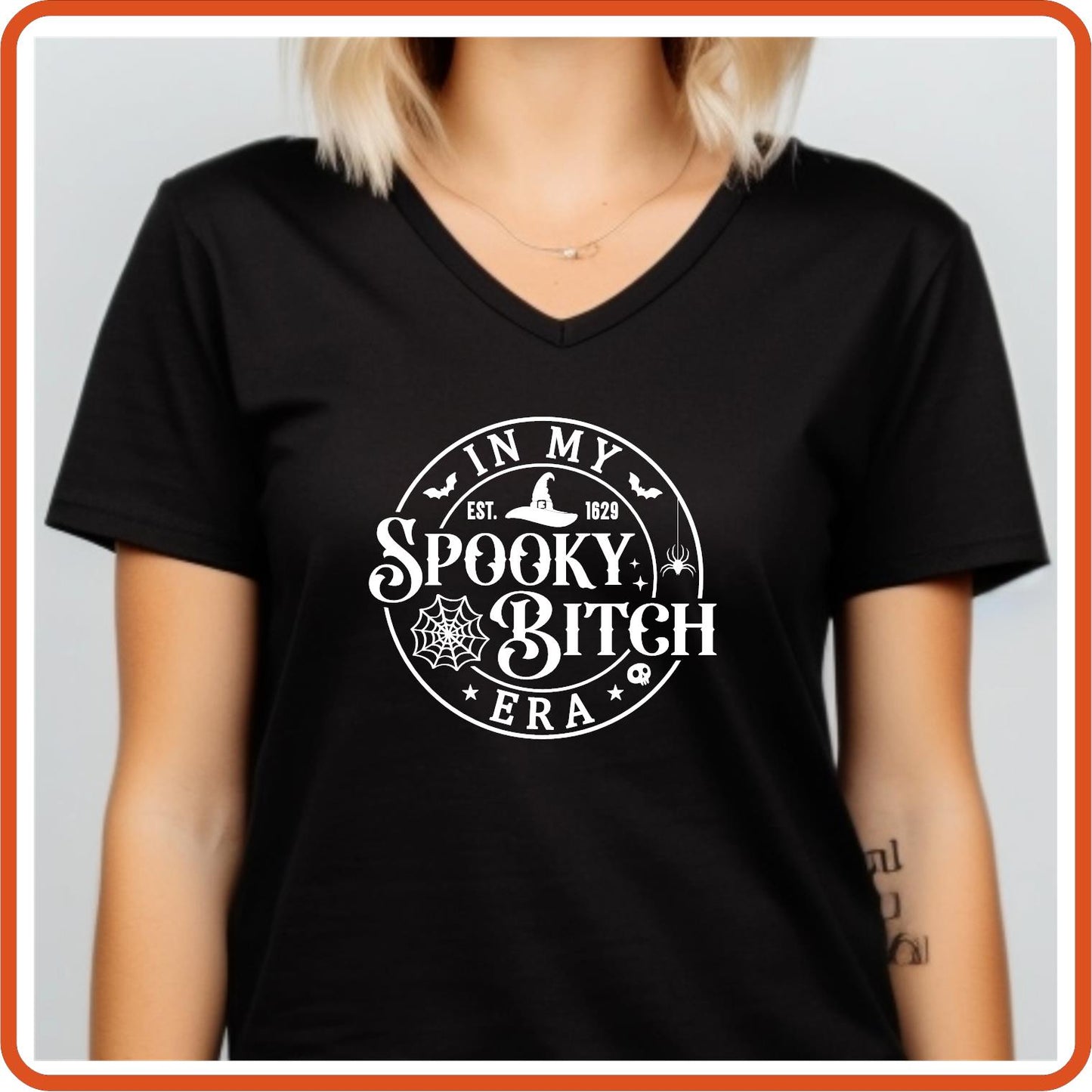 Halloween Graphic T-shirts | Halloween Shirt | SEC Apparel | Spooky Bitch