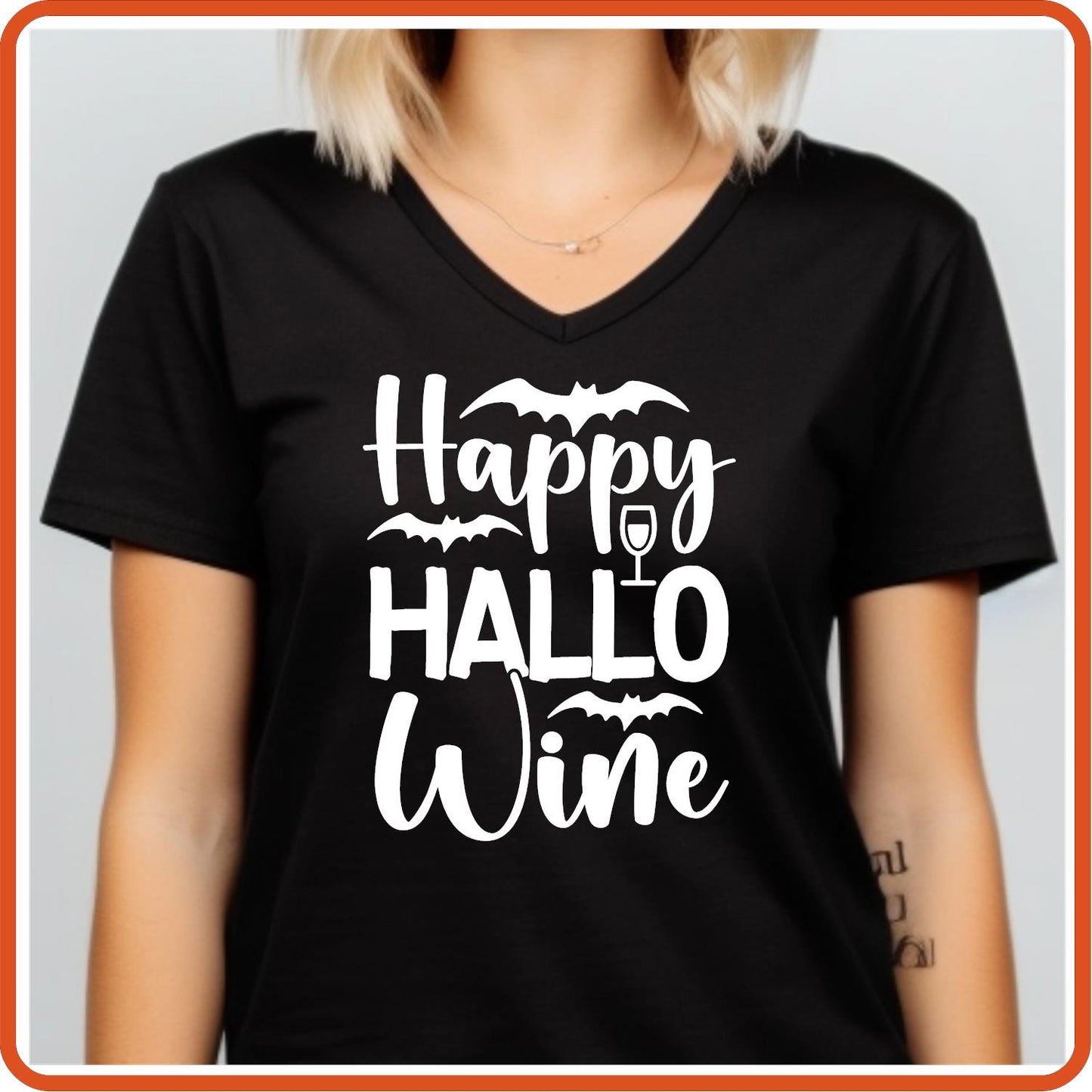 Halloween Graphic T-shirts | Halloween Shirt | SEC Apparel | Happy Hallo Wine