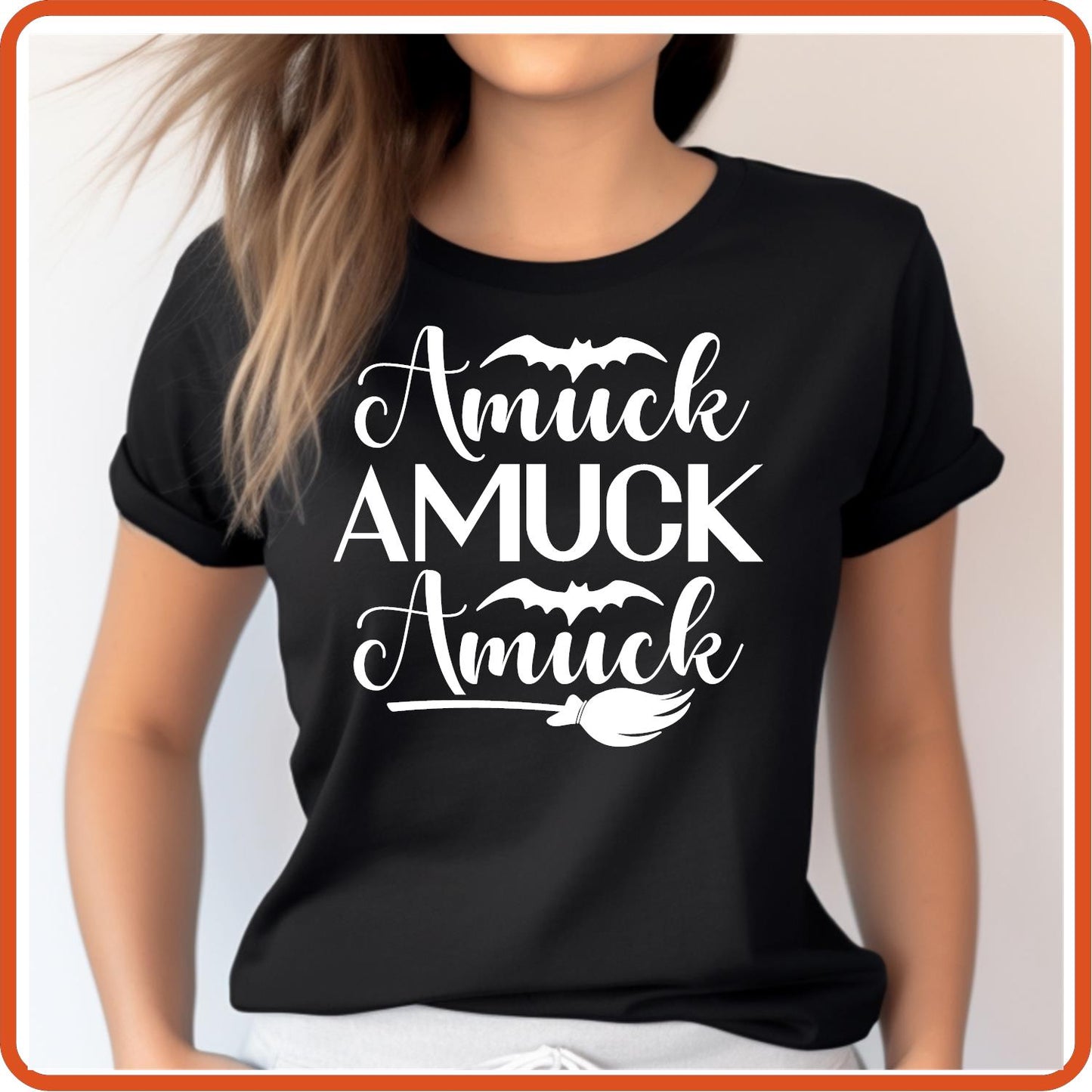 Halloween Graphic T-shirts | Halloween Shirt | SEC Apparel | Amuck Amuck Amuck