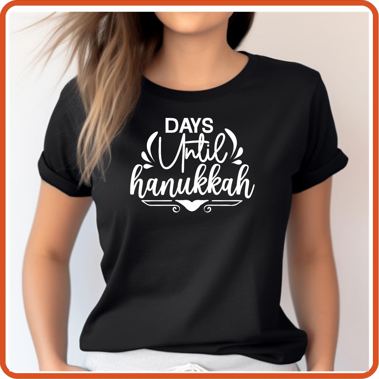 Hanukkah Graphic T-shirts | Hanukkah Shirts | SEC Apparel | Days Until Hanukkah