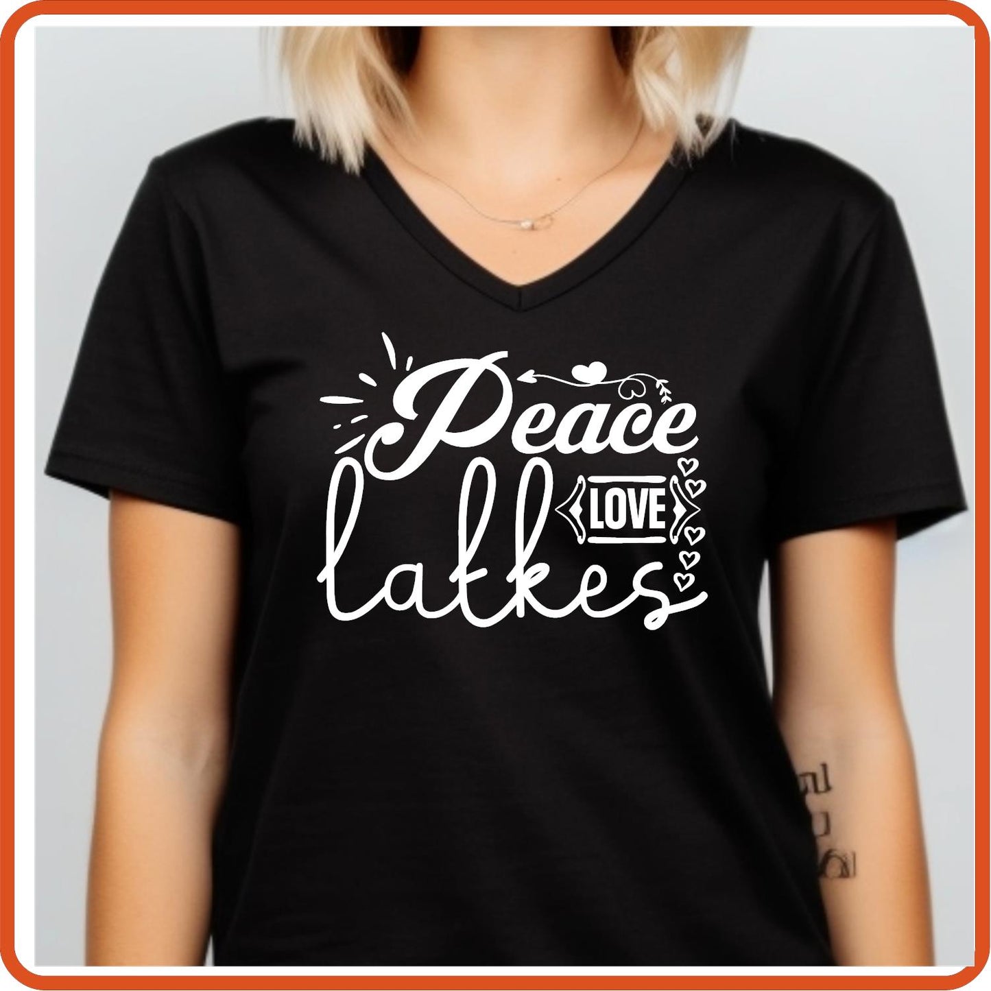 Hanukkah Graphic T-shirts | Hanukkah Shirts | SEC Apparel | Peace Love Lattes