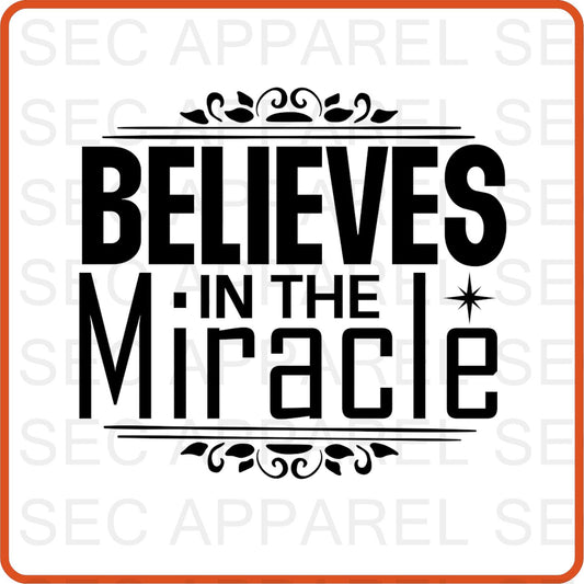 Hanukkah Iron On Decals Patches for shirts, clothing |SEC Apparel | Believes In The Miracles