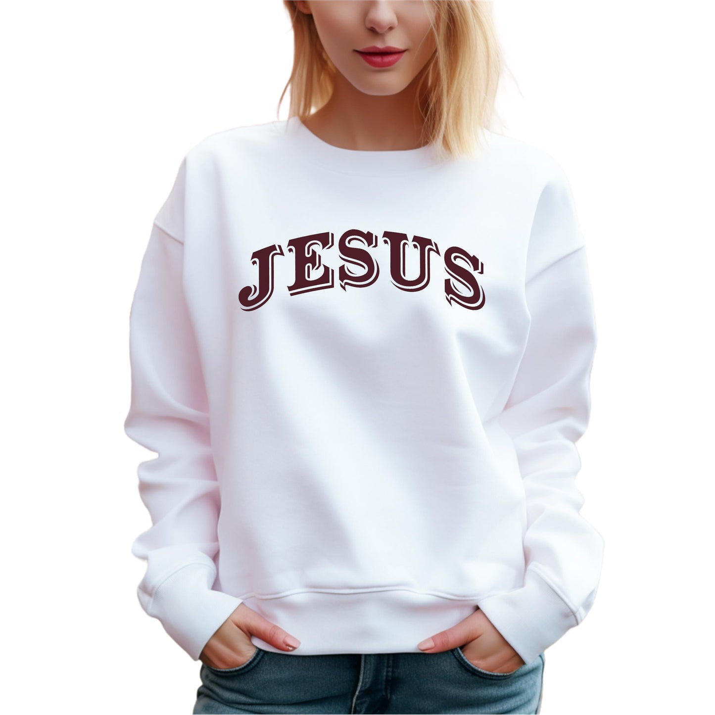 Jesus Sweatshirt | Women's Fleece | SEC Apparel