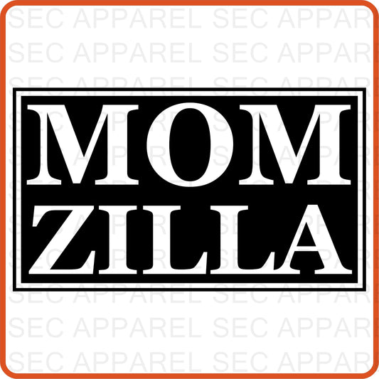 Mother's Day Iron On Decals Patches transfers vinyl  for shirts, clothing | SEC Apparel | Momzilla