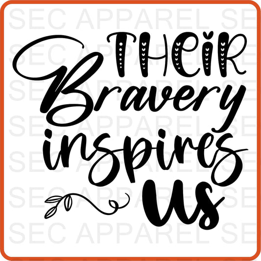 Memorial Day Iron On Decals Patches transfers vinyl  for shirts, clothing | Their Bravery Inspires Us