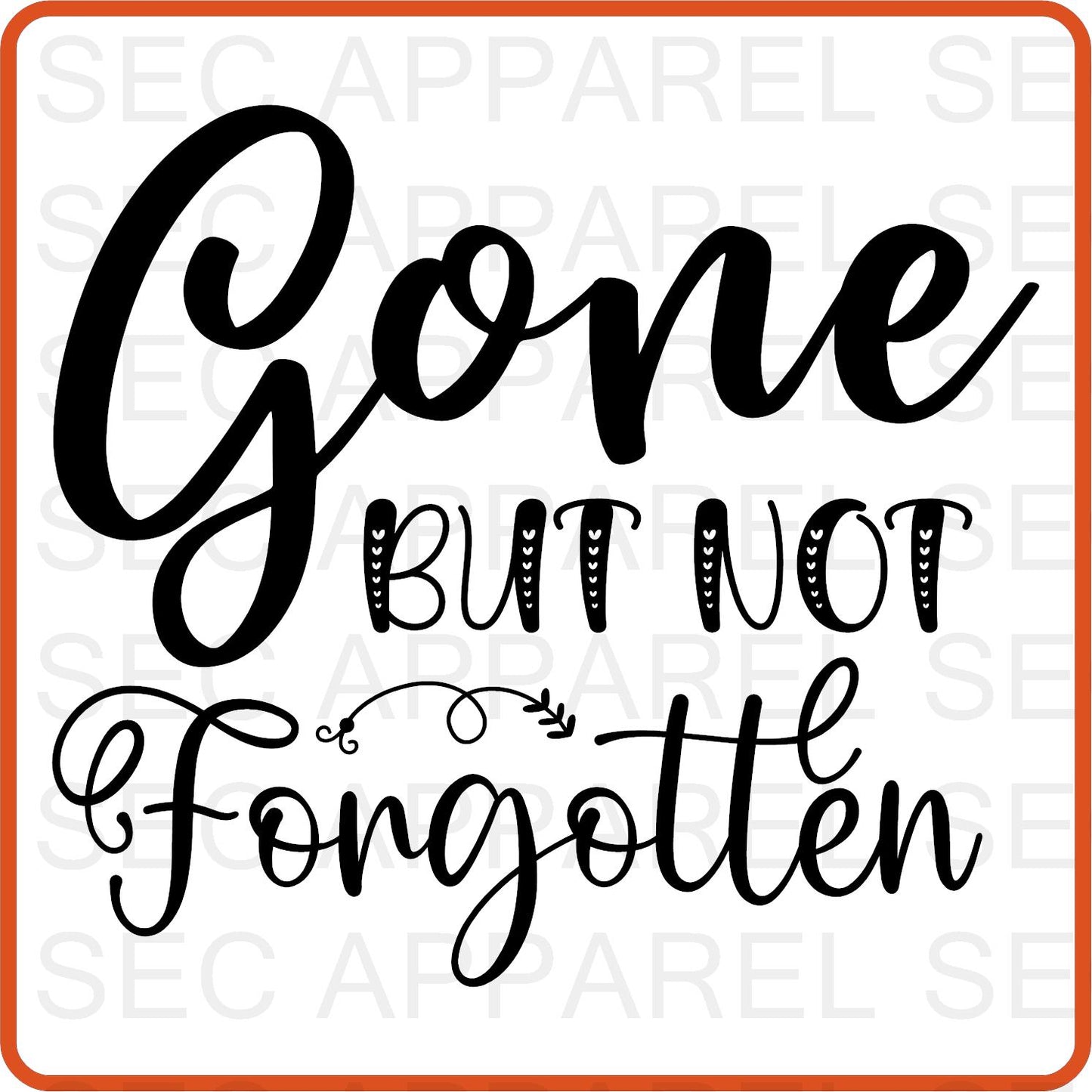 Memorial Day Iron On Decals Patches transfers vinyl  for shirts, clothing | Gone But Not Forgotten