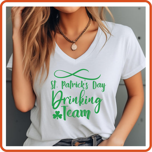 St. Patricks Graphic T-shirts | Saint Patrick's Shirts | SEC Apparel | Drinking Team