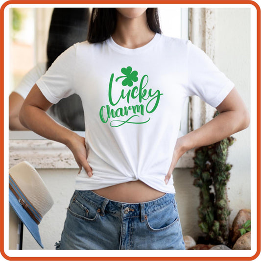 St. Patricks Graphic T-shirts | Saint Patrick's Shirts | SEC Apparel | Lucky Charm