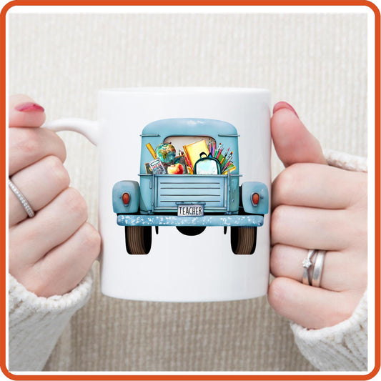 Teacher Mugs -11oz Coffee Mug | Professional Mugs | Teacher - Truck