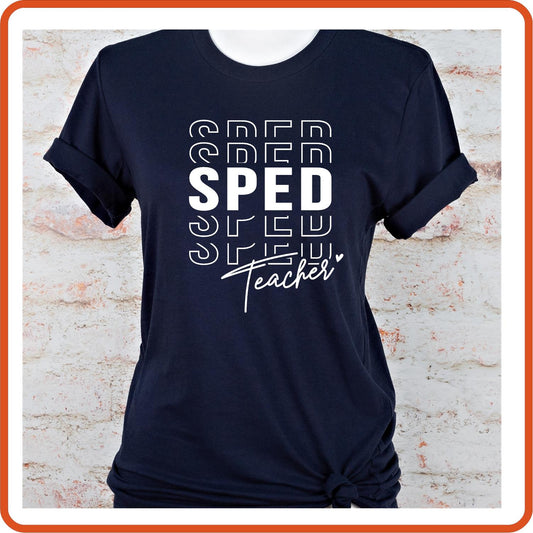 Teacher T-shirts Funny | Professional Shirts | SEC Apparel | SPED 2