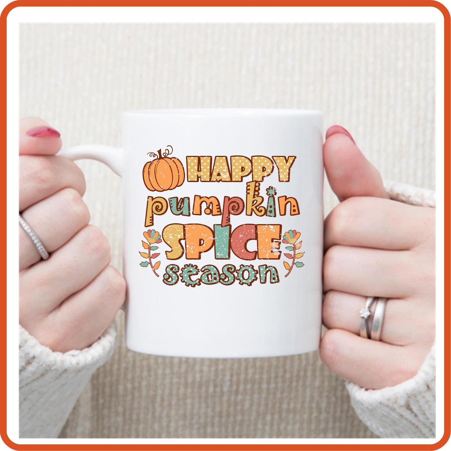 Thanksgiving Mugs -11oz Coffee Mug |  Gift | SEC Apparel | Happy Pumpkin Spice