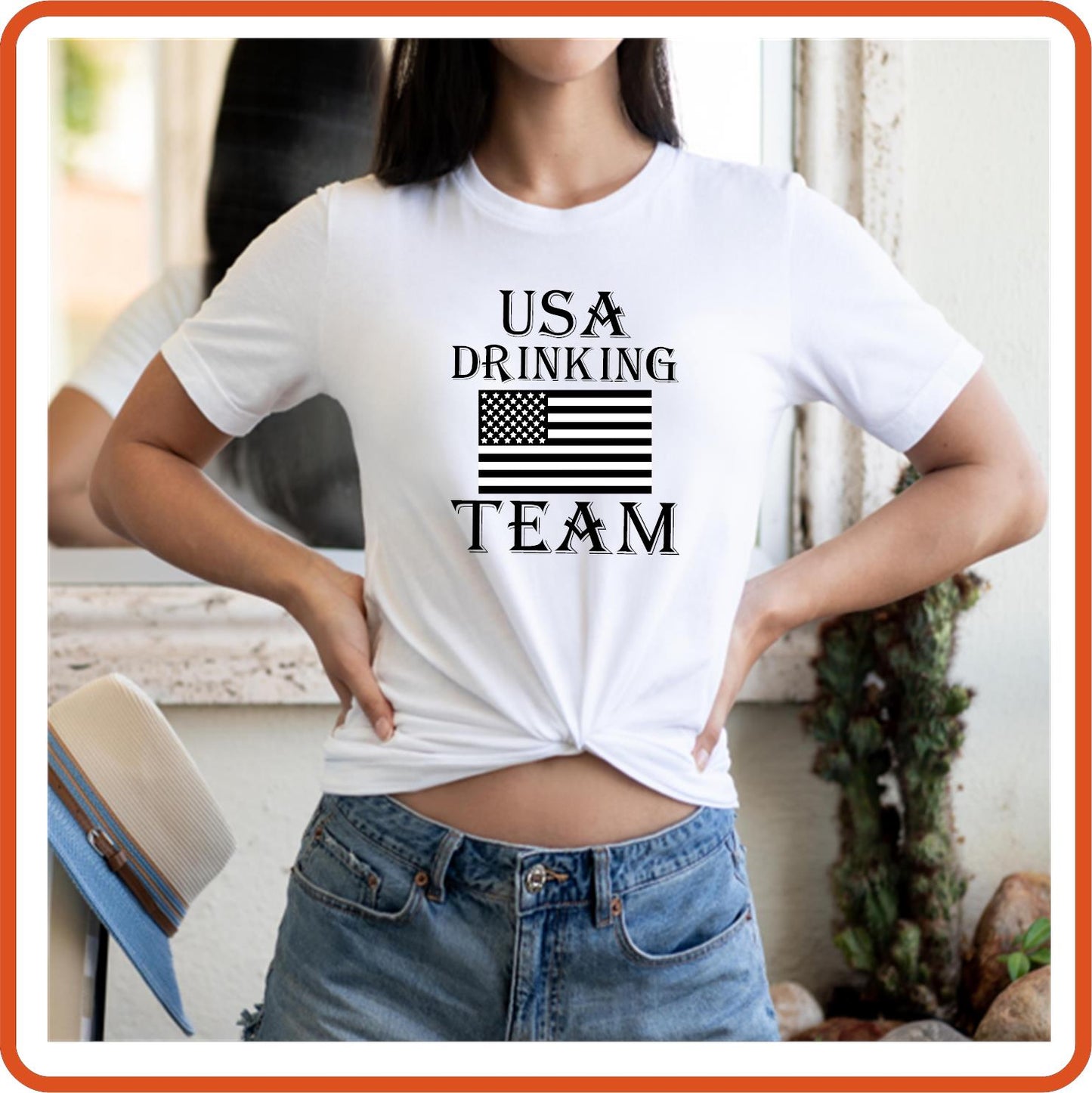 USA Drinking Team | 4th of July Shirts by SEC Apparel