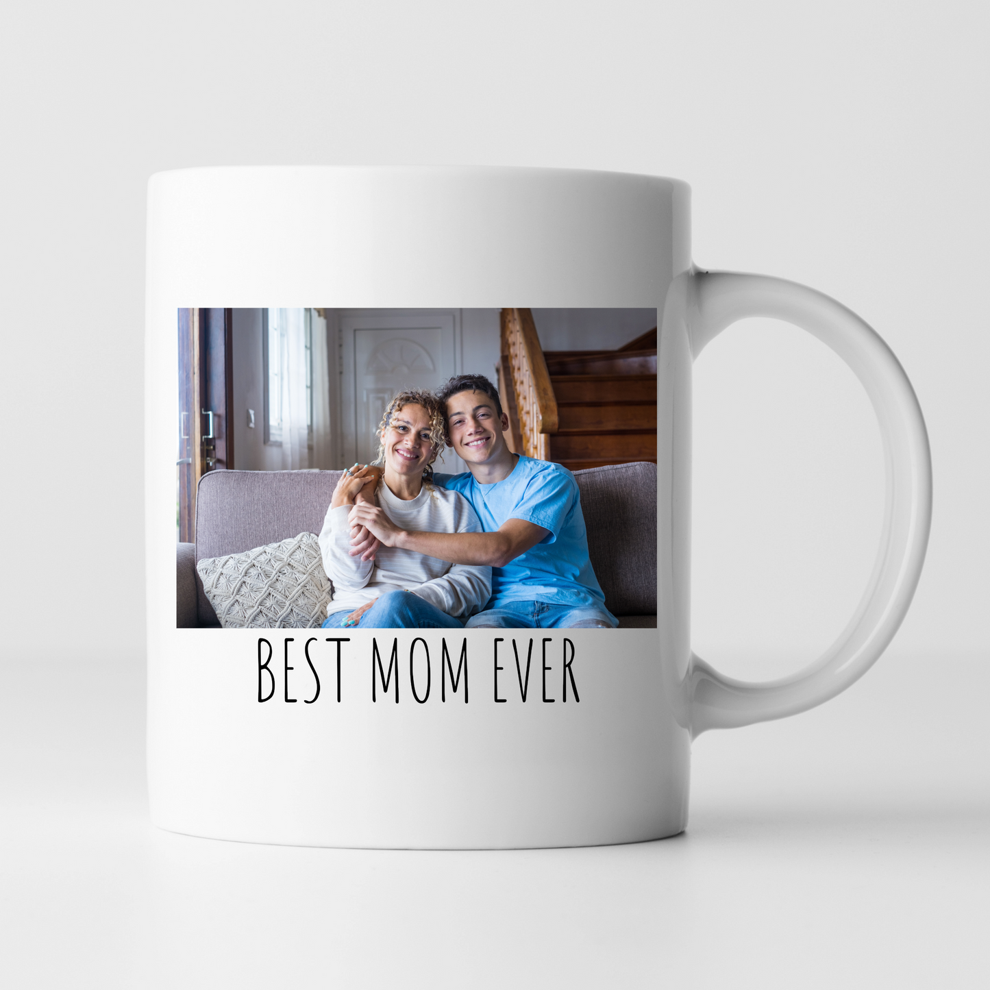 Custom Mothers Day Mug Personalized  With Picture Photo 11oz Cups Gifts by SEC Apparel