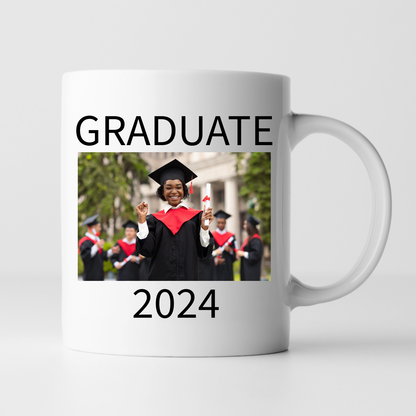 Custom Graduation Mug Personalized  With Picture Photo 11oz Cups Gifts by SEC Apparel