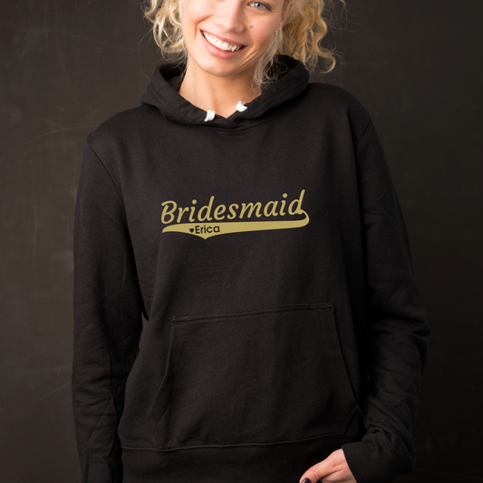 Personalized Bridesmaid Shirt | Crew neck | V Neck| Sweatshirt | Hoodie