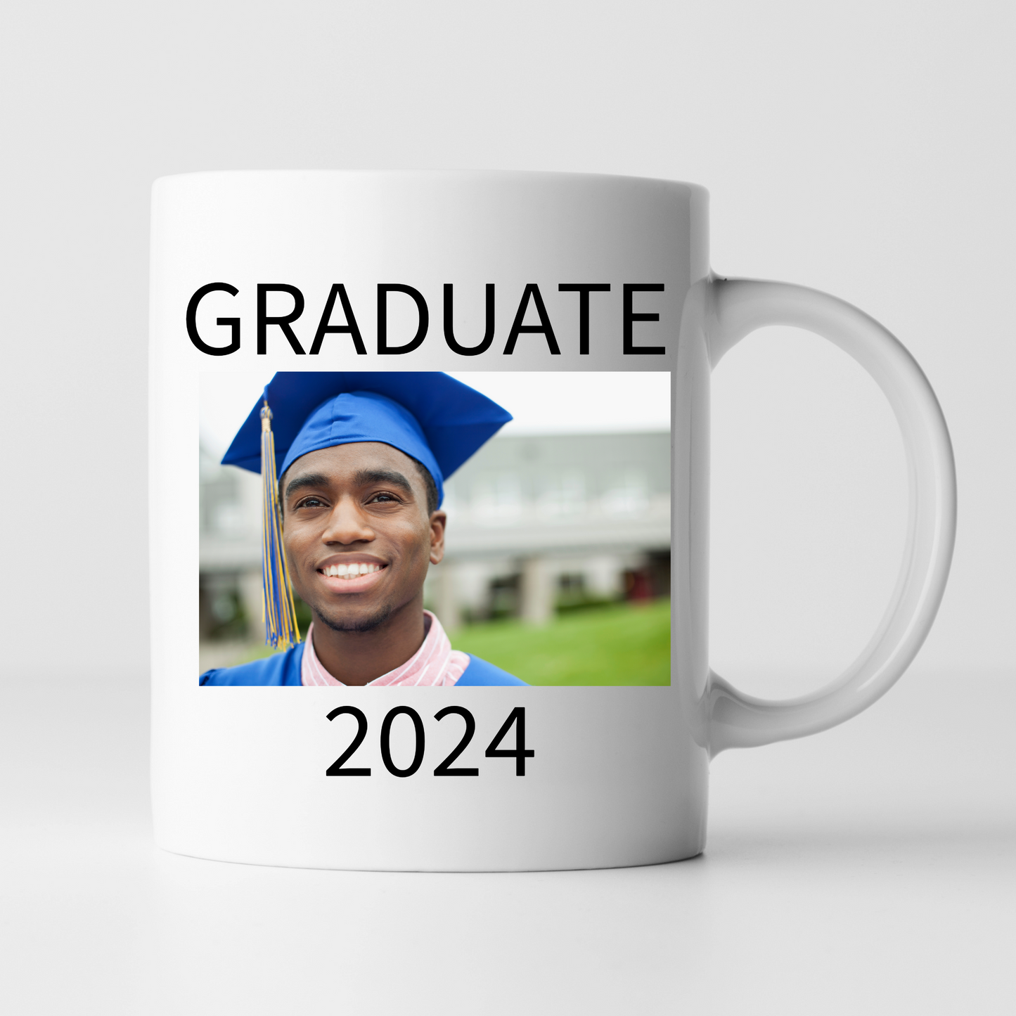 Custom Graduation Mug Personalized  With Picture Photo 11oz Cups Gifts by SEC Apparel