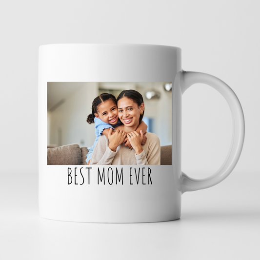 Custom Mothers Day Mug Personalized  With Picture Photo 11oz Cups Gifts by SEC Apparel