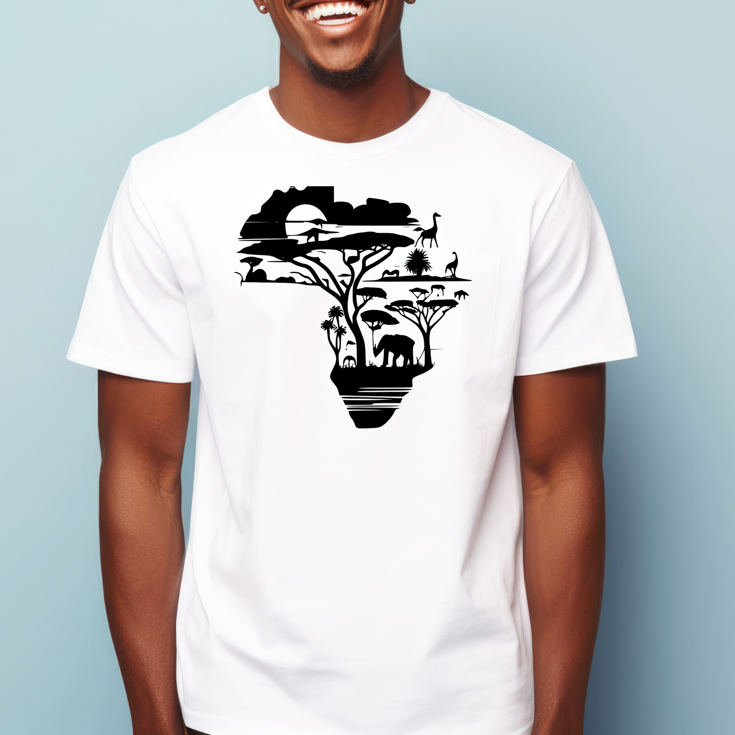 Africa Graphic T Shirt | Unisex | African Shirts | SEC Apparel