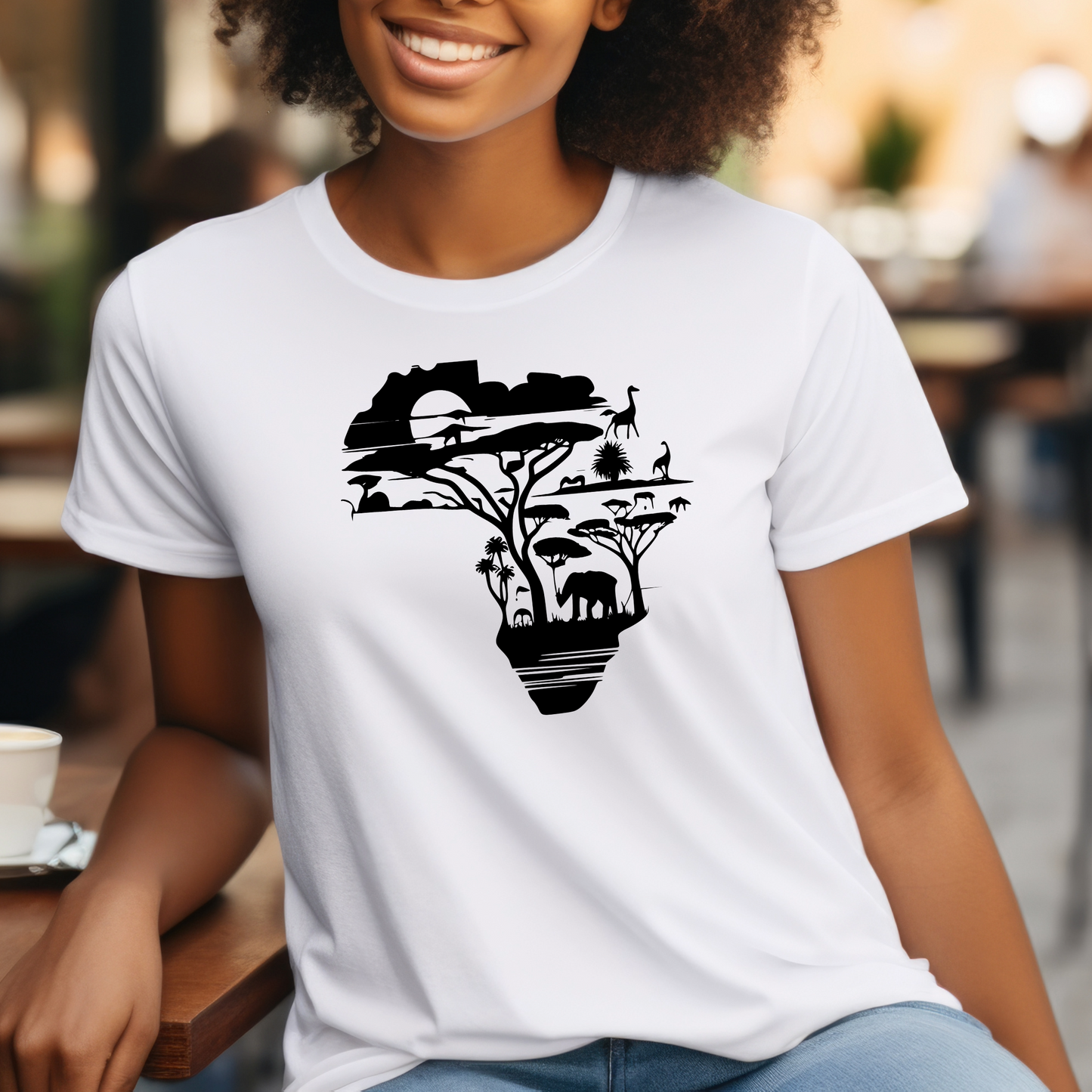 Africa Graphic T Shirt | Unisex | African Shirts | SEC Apparel