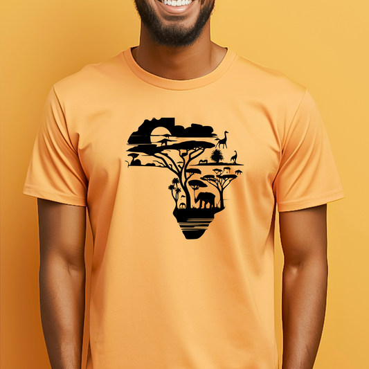 Africa Graphic T Shirt | Unisex | African Shirts | SEC Apparel