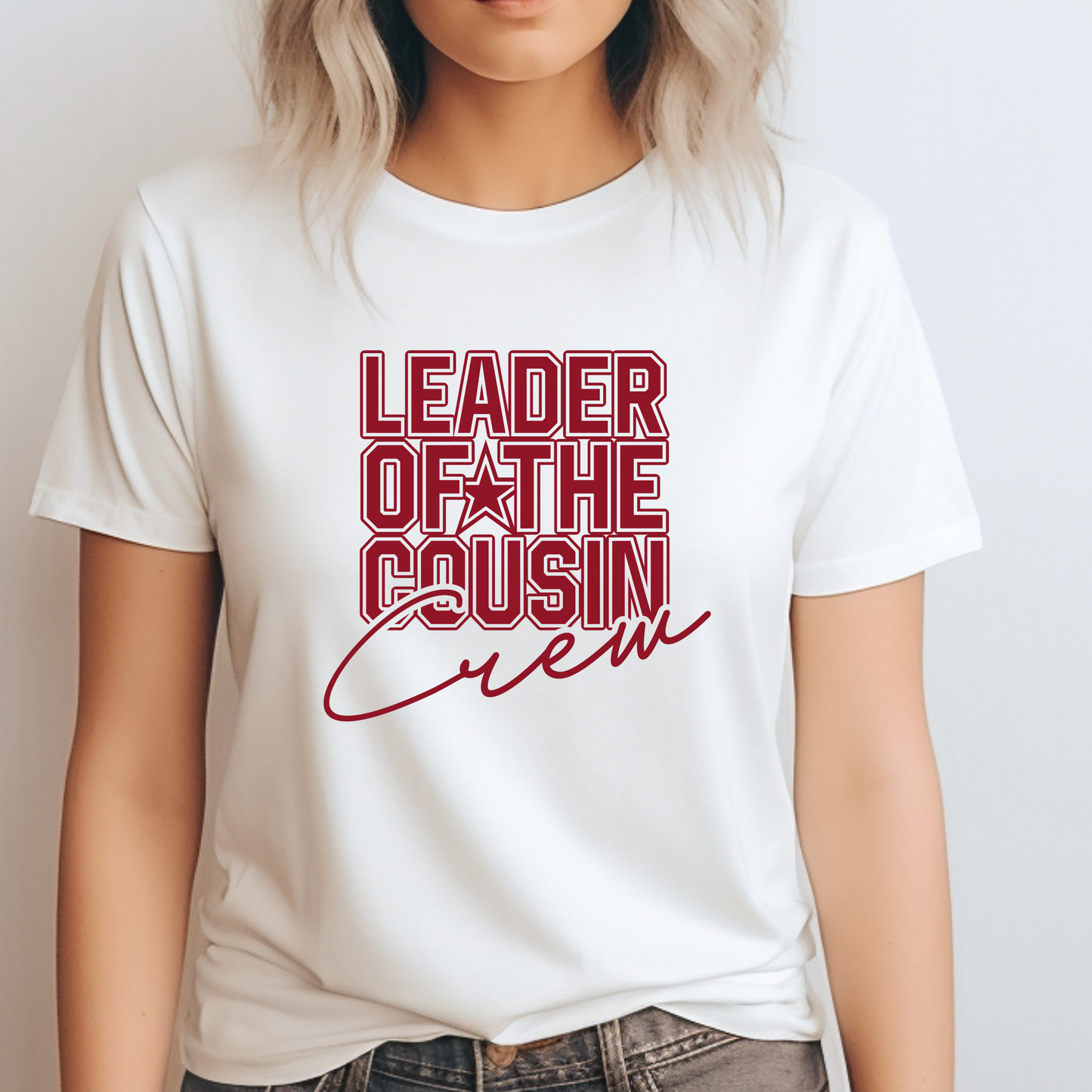 Leader of the Cousin Crew Shirt | Crew neck | V Neck| Sweatshirt | Hoodie | SEC Apparel