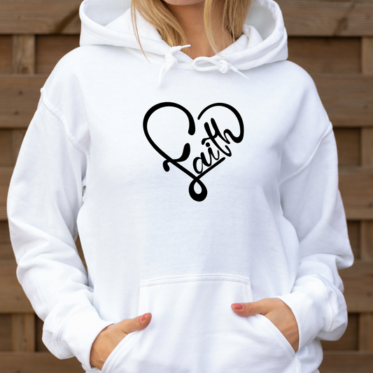 Religious Sweatshirt Hoodie | Unisex | SEC Apparel | Faith 1