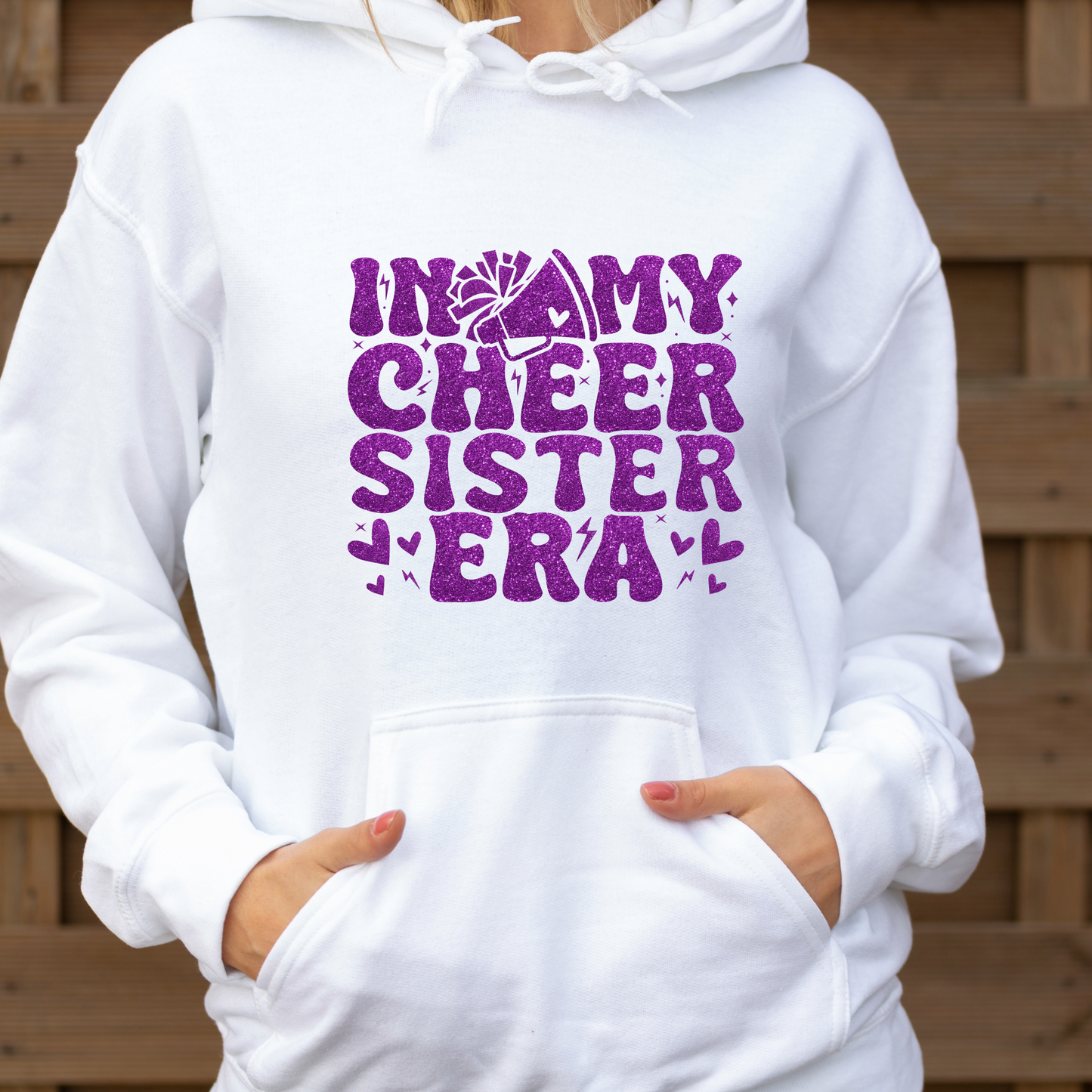 In My Cheer Sister Era Shirt | Crew neck | V Neck| Sweatshirt | Hoodie