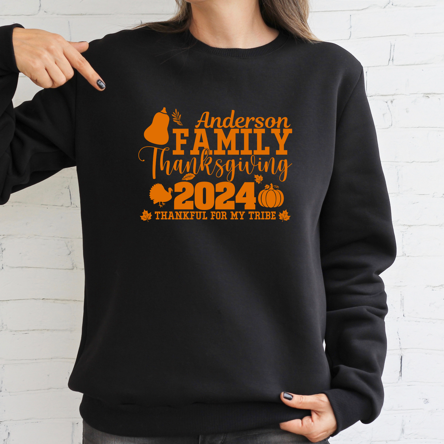 Custom Thanksgiving Shirt | Crew neck | V Neck| Sweatshirt | Hoodie | SEC Apparel