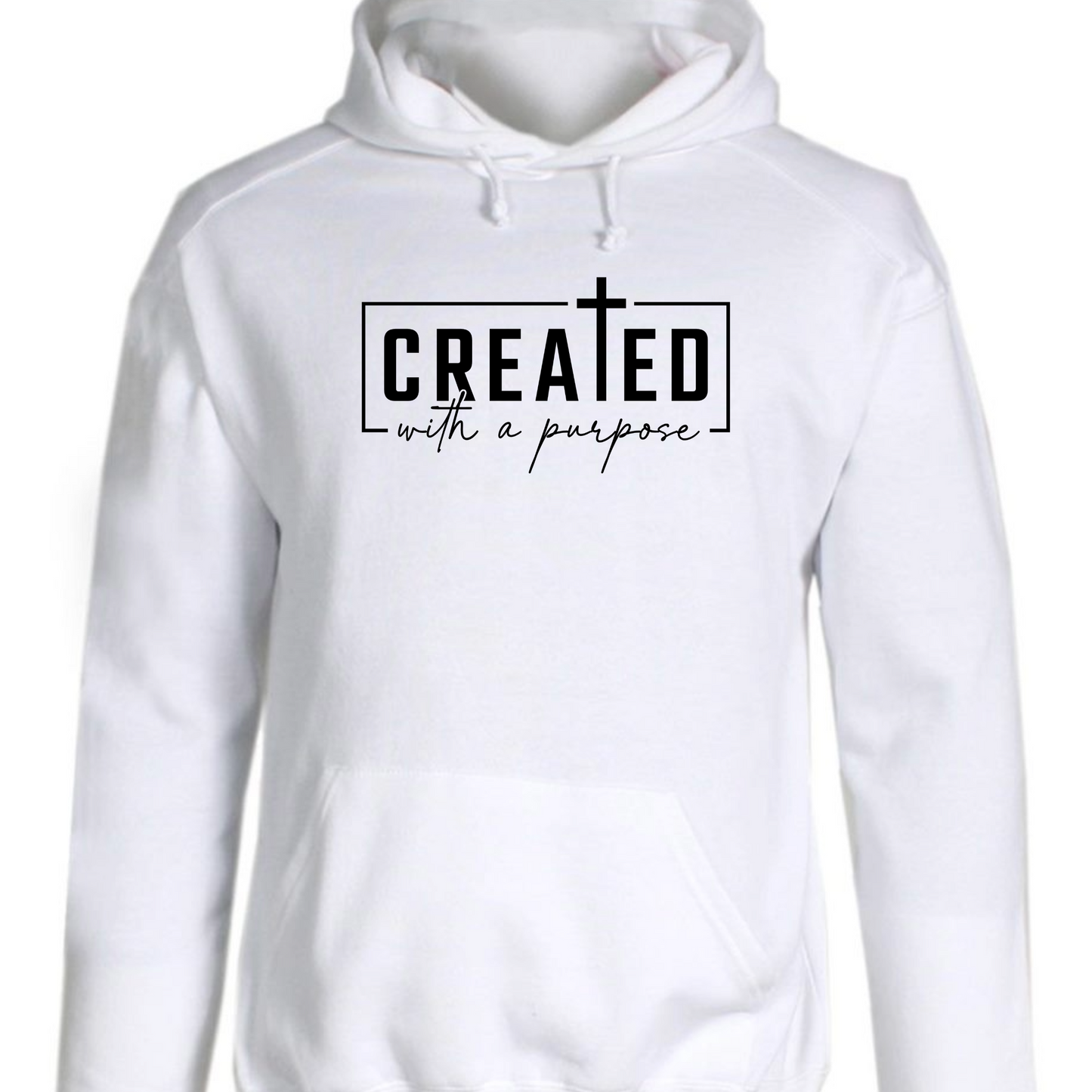 Religious Sweatshirt Hoodie | Unisex | SEC Apparel | Created with a Purpose